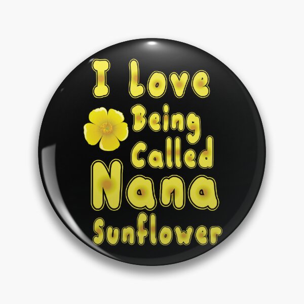 Artikelvorschau, Ich liebe es, Nana-Sonnenblume genannt zu werden, lustiges Blumen-Muttertagsgeschenk, Claire-Gelb-Nana-Blumen-Design mit Farbverlauf entworfen und verkauft von pedrored369.