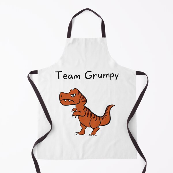 Item preview, Team Grumpy Dinosaur T-Rex Cartoon Drawing designed and sold by SparkyMae.