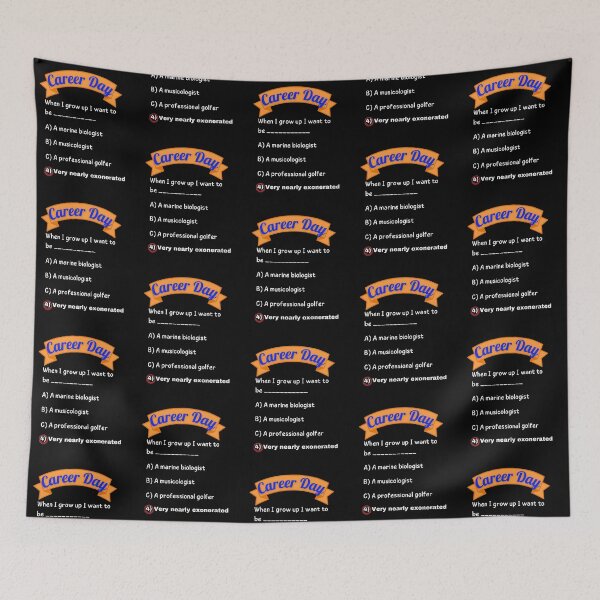 Item preview, Career Day – Want to Be FORGIVEN! designed and sold by Ferocious-Pear.