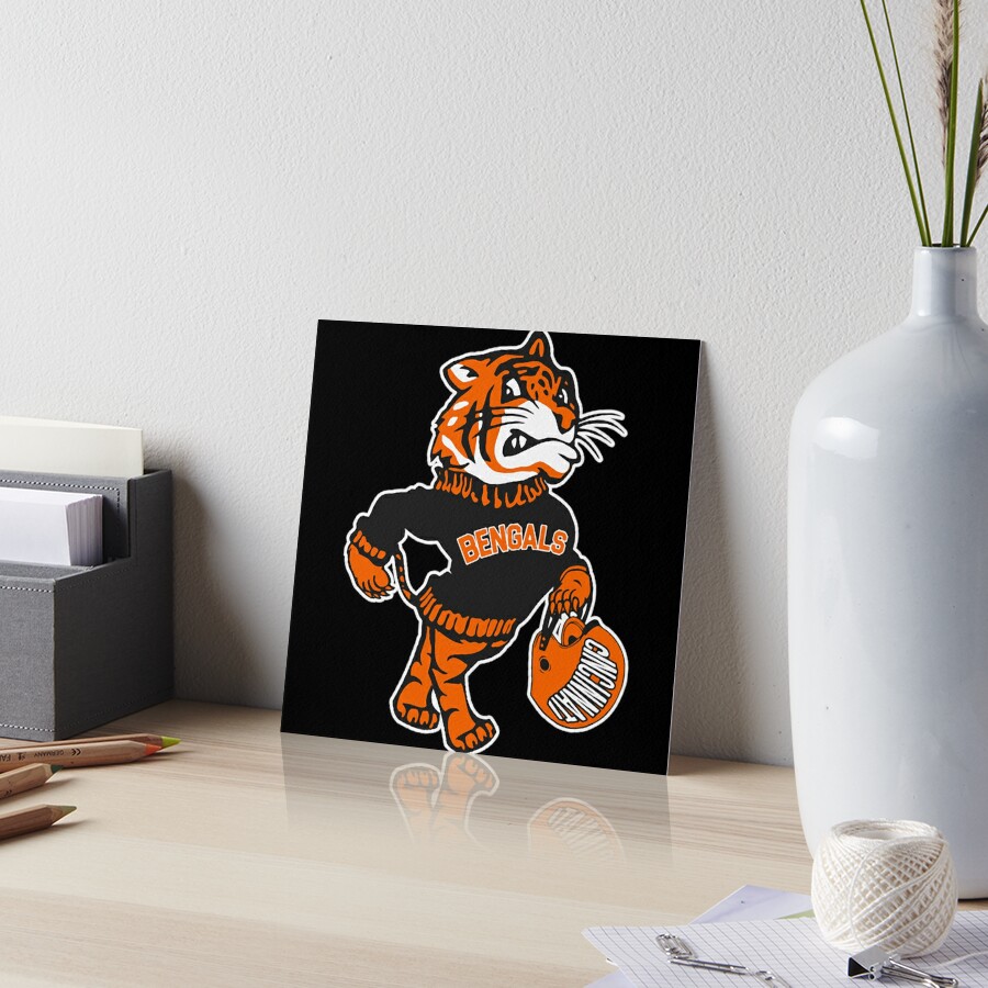 Bengals Reimagined Vintage Fighting Mascot | Poster