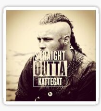 straight outta kattegat Sticker
