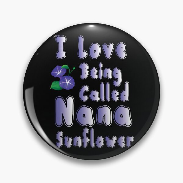 Artikelvorschau, Ich liebe es, Nana-Sonnenblume genannt zu werden, lustiges Blumen-Muttertagsgeschenk, violetter Farbverlauf, Nana-Blumen-Design entworfen und verkauft von pedrored369.