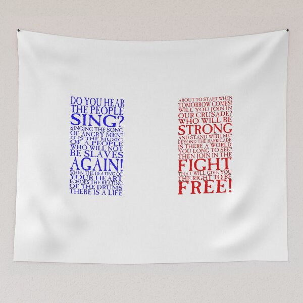 Item preview, Les Miserables - Do You Hear the People Sing? Flag designed and sold by emmadavis129.