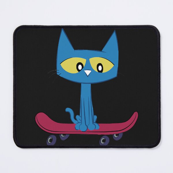 Item preview, blue cat skateboarding Cap designed and sold by LeahBuyukbas.