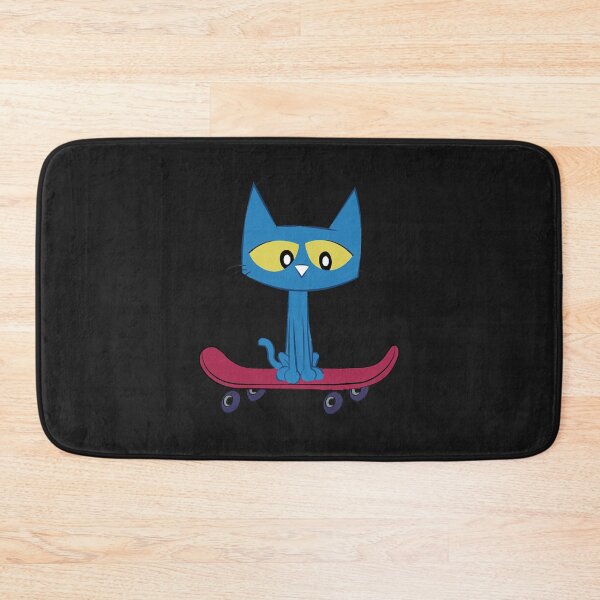 Item preview, blue cat skateboarding Cap designed and sold by LeahBuyukbas.