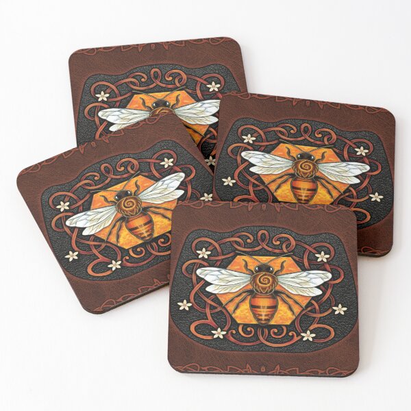 Item preview, Bee Draw Celtic art designed and sold by MatildaWatson.