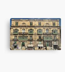 Building in Valletta Malta Metal Print