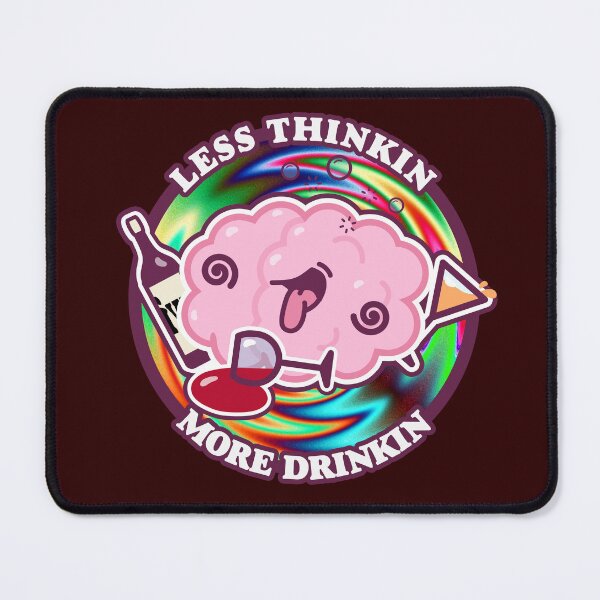 Item preview, Wine Drunk Trippy Party Brain designed and sold by unclehamby.