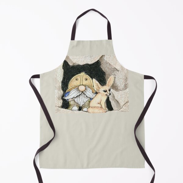 Item preview, Fenec Fox and an Explorer Gnome designed and sold by SarahCD13.