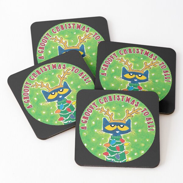 Item preview, Pete The Cat A Groovy Christmas To All Santa Pete Cute Cat Kitten Kids Children designed and sold by LeahBuyukbas.