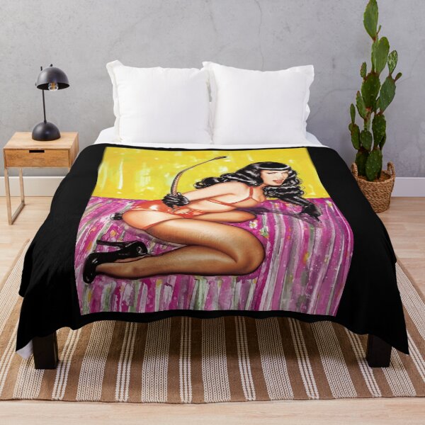Item preview, People Call Me Bettie Page Pin-Up Pre Shrunk Hand Screened Cotton designed and sold by Gutmann1220.