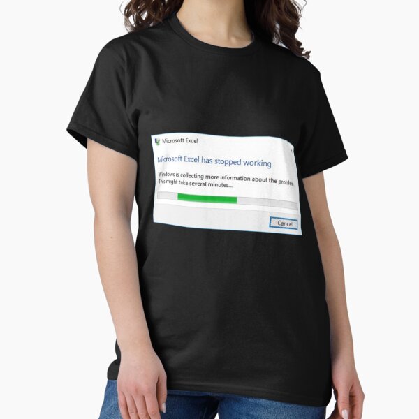Item preview, Excel has stopped working   designed and sold by Willy-UK.