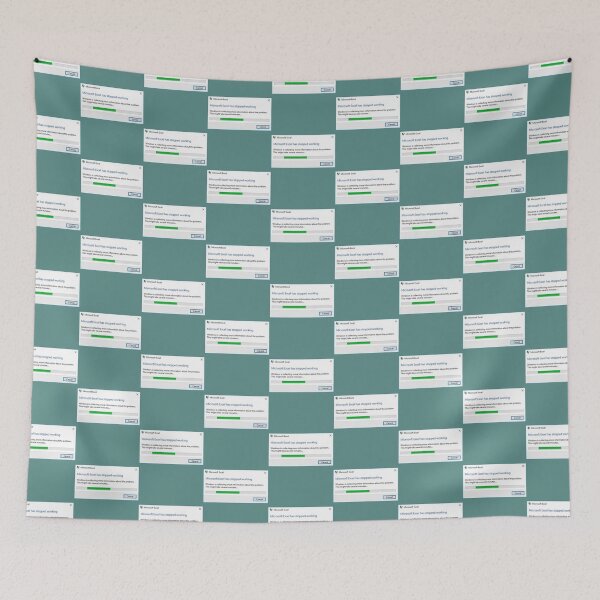 Item preview, Excel has stopped working   designed and sold by Willy-UK.