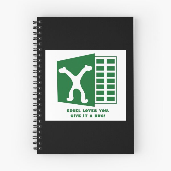 Item preview, Excel loves you, give it a hug   designed and sold by Willy-UK.