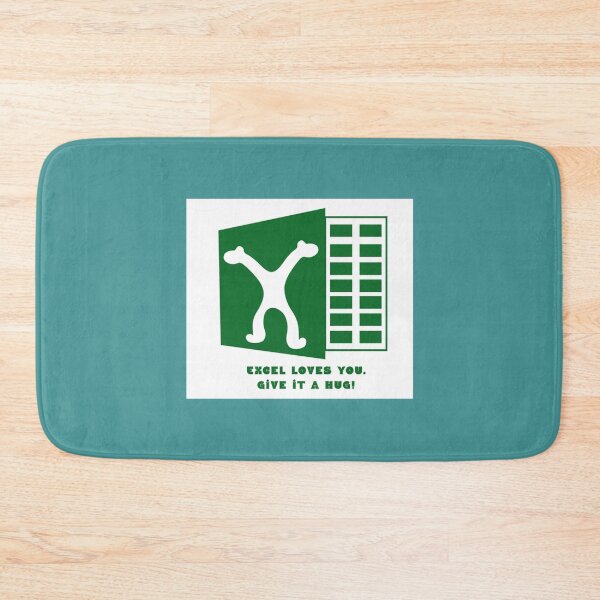 Item preview, Excel loves you, give it a hug   designed and sold by Willy-UK.