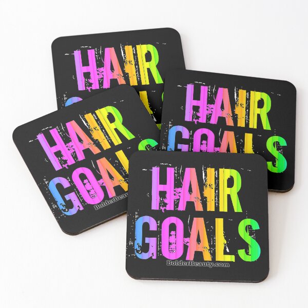 Item preview, HAIR GOALS- Pastel Neon Rainbow designed and sold by BOLDERSALONS.