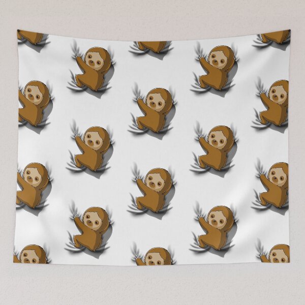 Item preview, Cute Sloths designed and sold by BeanxMax.