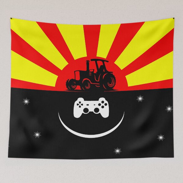 Item preview, Farmer By Day Gamer By Night - Simple Design designed and sold by FridPix.
