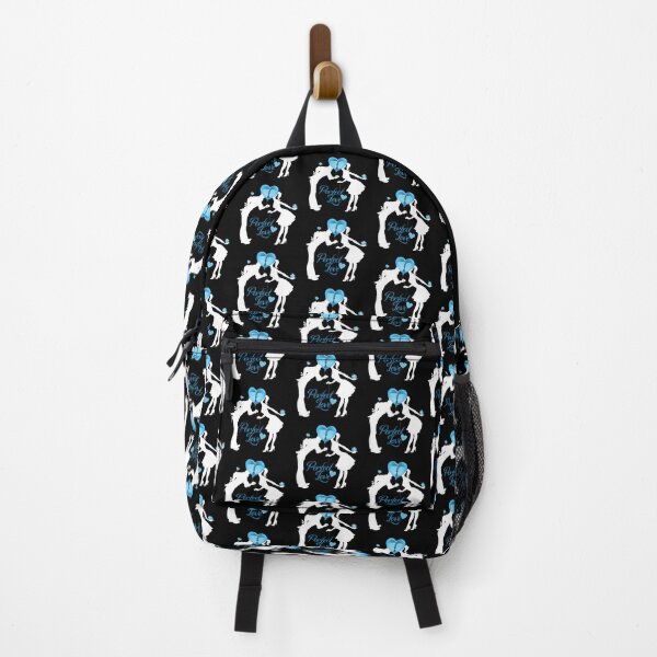 Item preview, Perfect Love (Aqua/White on Black) designed and sold by PawsitiveMum.