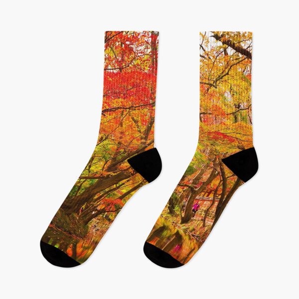 Item preview, Colourful Autumn Maple leaves designed and sold by ArtEntwined.