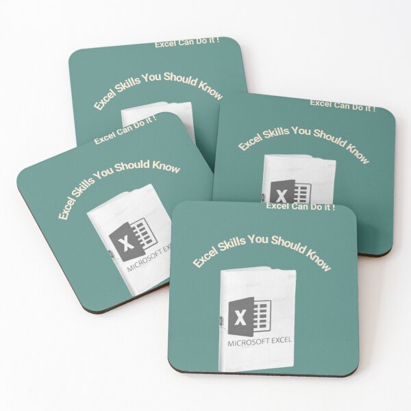 Item preview, Excel Skills You Should Know   designed and sold by Willy-UK.