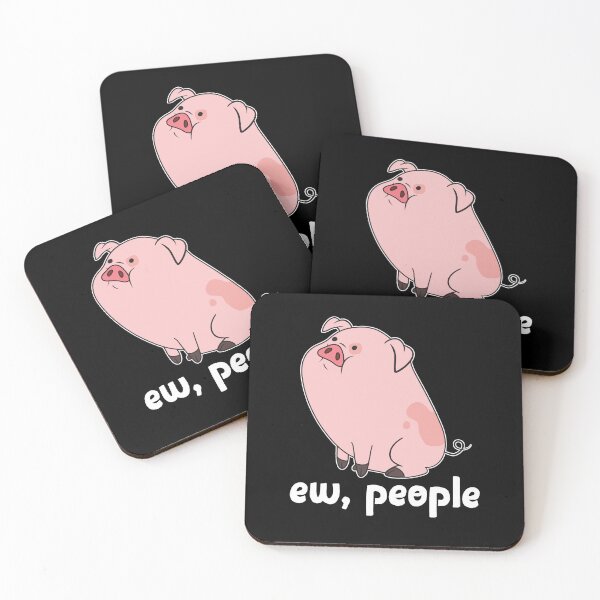 Item preview, Cute Pig Say Hi People designed and sold by BeanxMax.