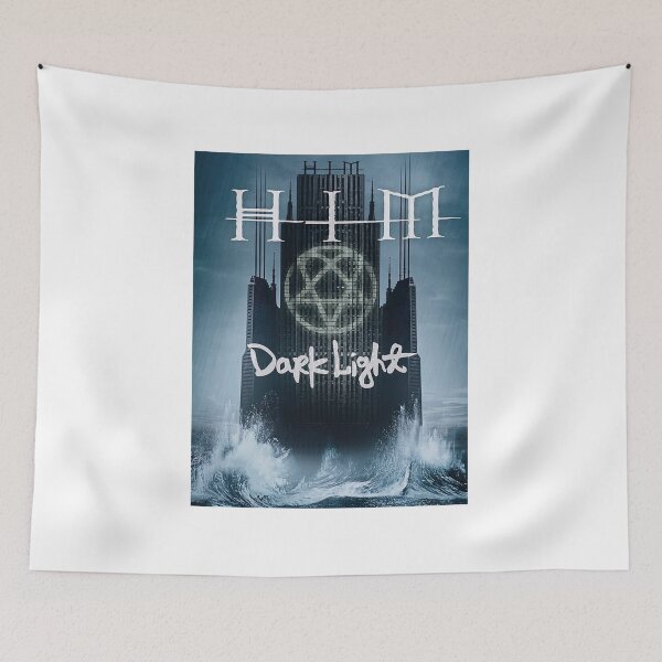 Item preview, Endowed Mige Sparkling Strong  Copy Of Him Band Dark Light Album Cover Ville Valo Heartagram  Retro designed and sold by TimothySheetsay.