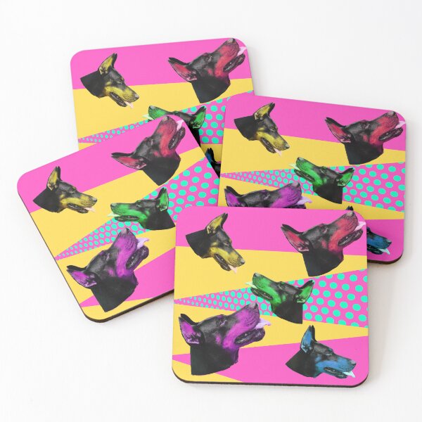 Item preview, Doberman Dog Heads  art collage designed and sold by Wilkinson39.