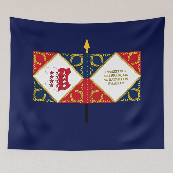 Item preview, Drapeau du Bataillon Valaisan designed and sold by Aloysius Rex.