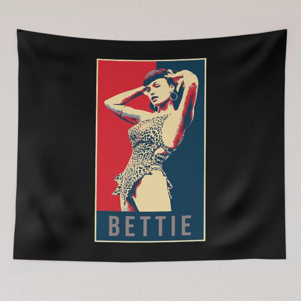 Item preview, Vintage Photograp Illustration Pop Art Bettie Queen Of Pin-Up designed and sold by Gutmann1220.