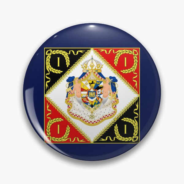 Item preview, Drapeau du régiment d'infanterie légère du royaume de Naples designed and sold by Aloysius Rex.