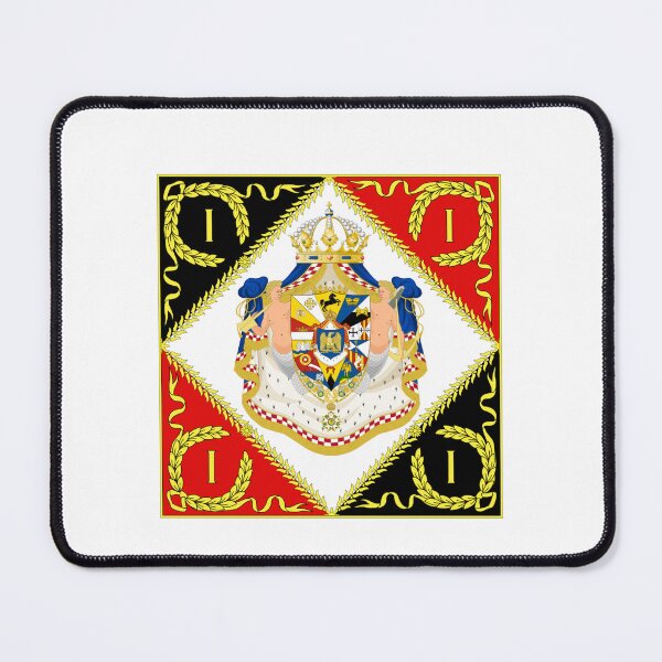 Item preview, Drapeau du régiment d'infanterie légère du royaume de Naples designed and sold by Aloysius Rex.
