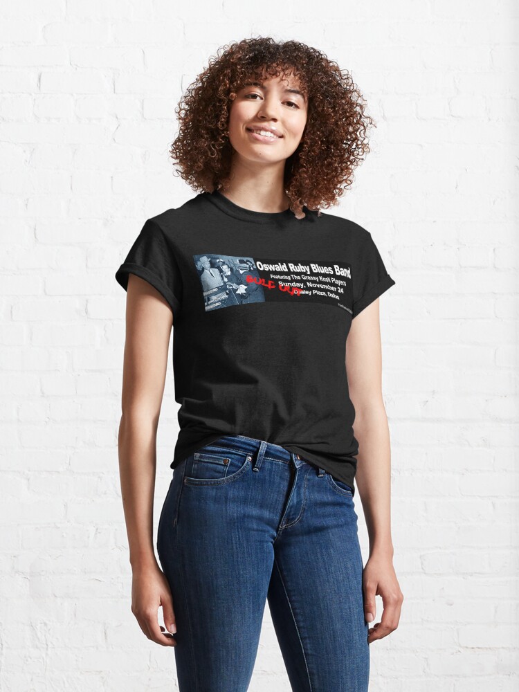 Alternate view of Oswald Ruby Blues Band Classic T-Shirt