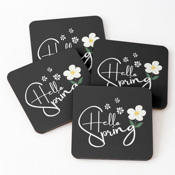 Aperçu de l'œuvre Hello Spring - Jolie marguerite vintage florale créée et vendue par ManioCalase.