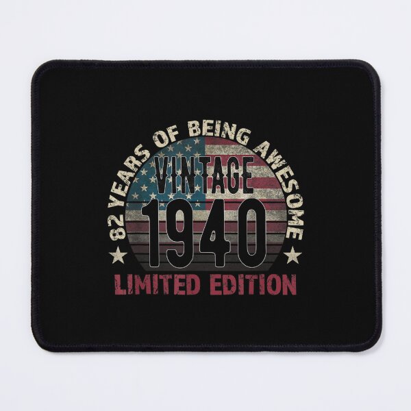Item preview, 82th Birthday Gift Men Vintage 1940 82 Years Old Usa Flag designed and sold by tomekae.
