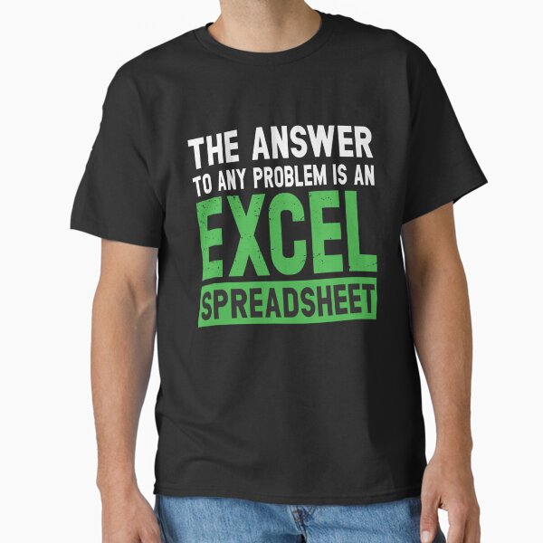 Artikel-Vorschau von Die Antwort auf jedes Problem ist eine Excel-Tabelle, designt und verkauft von Willy-UK.