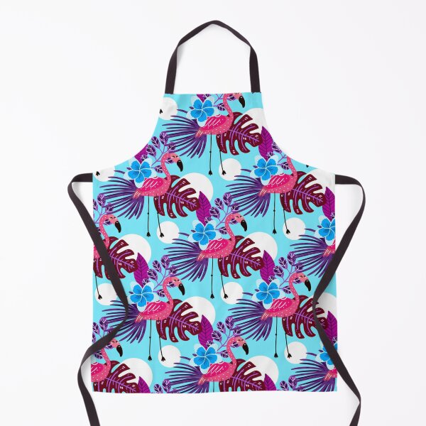 Item preview, Flamingo Pink Blue tropical designed and sold by Wilkinson39.