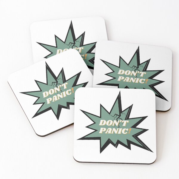 Item preview, Don't Panic! designed and sold by Dhruthi Shetty.