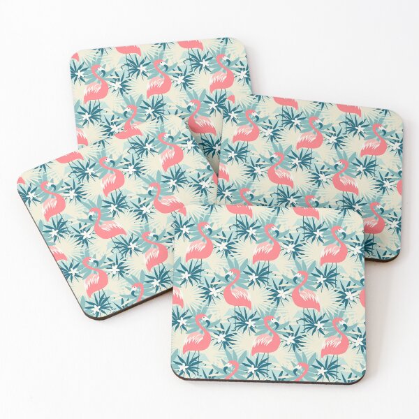 Item preview, flamingo tropical plants designed and sold by Wilkinson39.