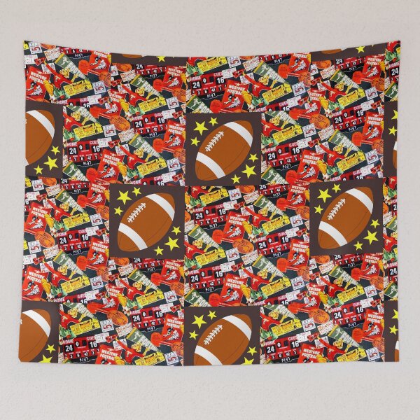 Item preview, Football Game Retro Patterns designed and sold by Wilkinson39.