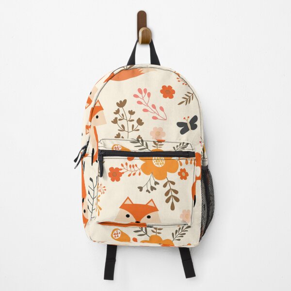 Item preview, Fox flower seamless pattern designed and sold by Wilkinson39.