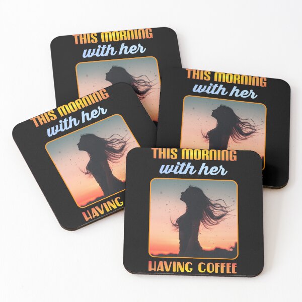 Item preview,  This morning with her having coffee. designed and sold by Umiska.