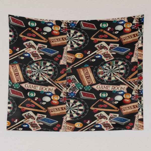 Item preview, Game Room & Poker Chips pattern designed and sold by Wilkinson39.