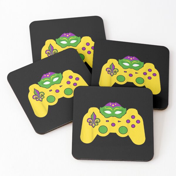 Item preview, Video Game Mask Beads Kids Mardi Gras Gamer Boys Men  designed and sold by tomekae.