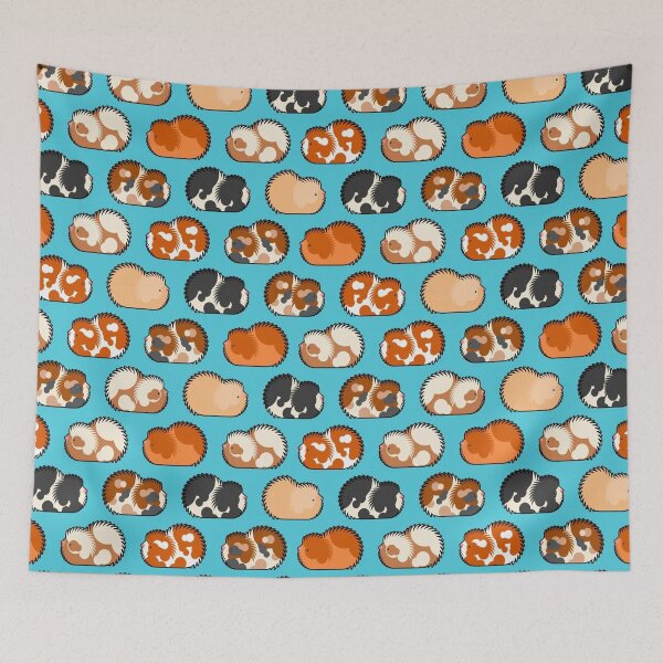 Item preview, Guinea Pig baby fabric cavy pattern designed and sold by Wilkinson39.
