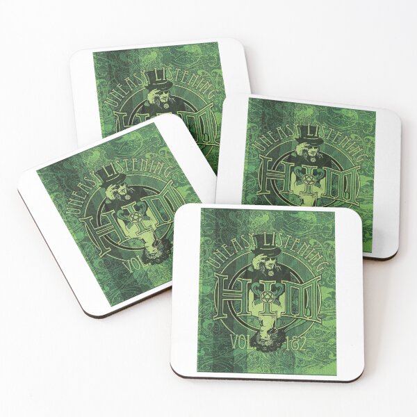Item preview, Endowed Mige Sparkling Strong Him Band Uneasy Listening Vol. 1 & 2 Album Cover Ville Valo Heartagra designed and sold by TimothySheetsay.