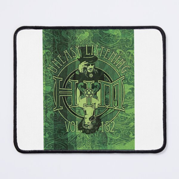 Item preview, Endowed Mige Sparkling Strong Him Band Uneasy Listening Vol. 1 & 2 Album Cover Ville Valo Heartagra designed and sold by TimothySheetsay.