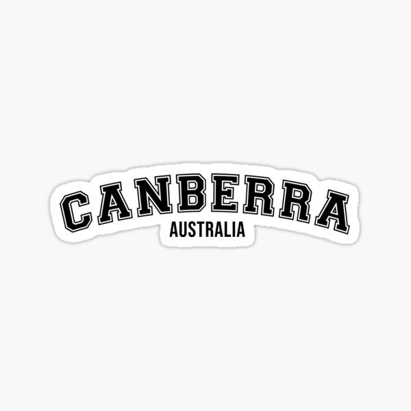 Item preview, Canberra, Australia - College Sweatshirt Style Font | Canberra Hometown Souvenir designed and sold by LyndalKaren.