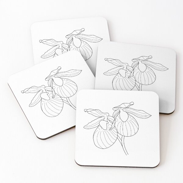 Item preview, Lady Slipper Illustration designed and sold by Ali Juntunen.