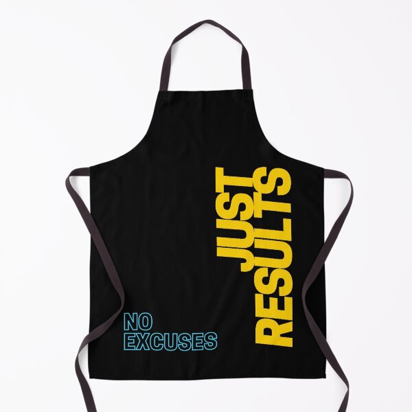 Item preview, No Excuses Just Results designed and sold by lineartdesigns.